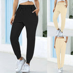 Damen Bequeme Jogginghose mit elastischem Bund und praktischen Taschen R&B