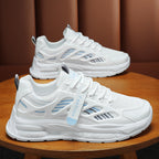 Damen Sportliche Sneakers mit atmungsaktiver Netzoberfläche und dämpfendem Sohlenprofil