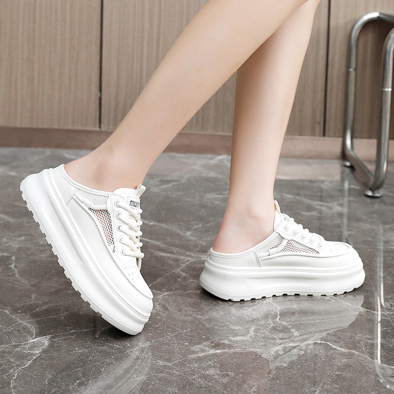 Damen Slipper Sneakers mit ergonomischem Komfort und atmungsaktiver Mesh-Oberfläche R&B