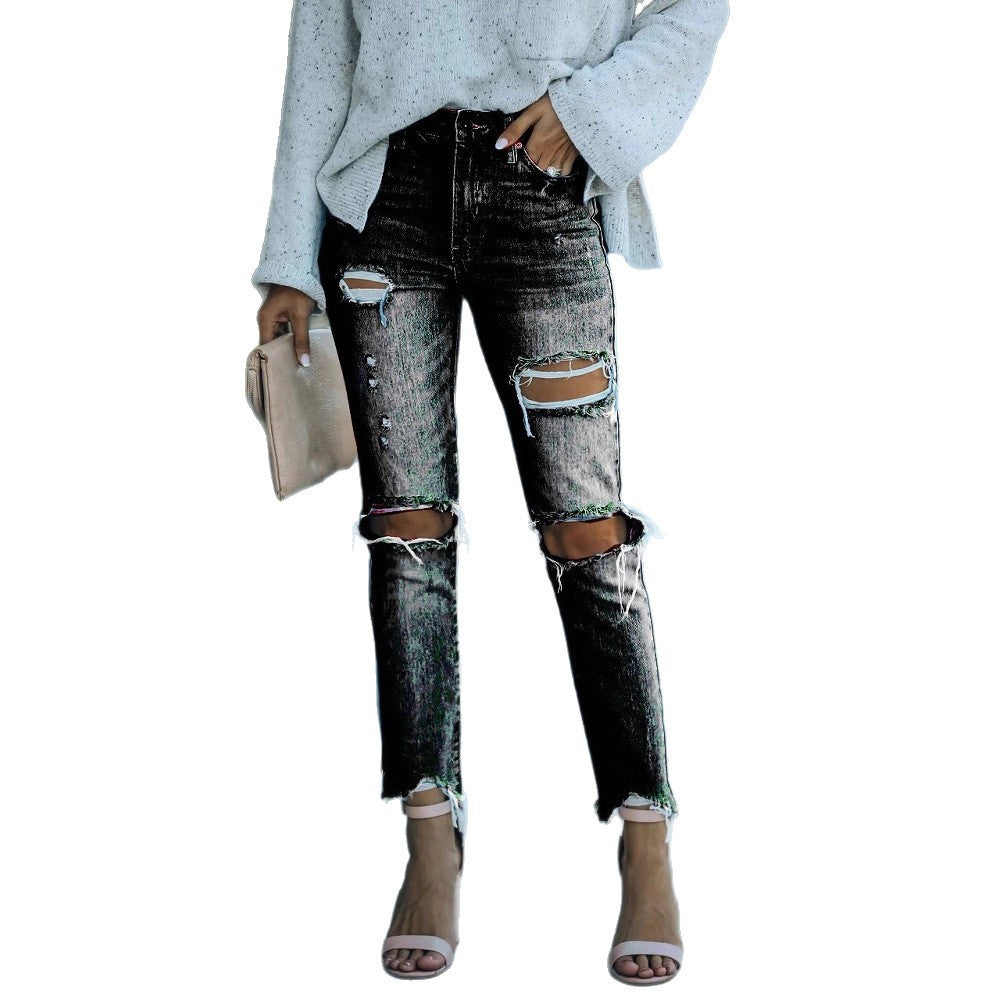 Damen destroyed Jeans R&B
