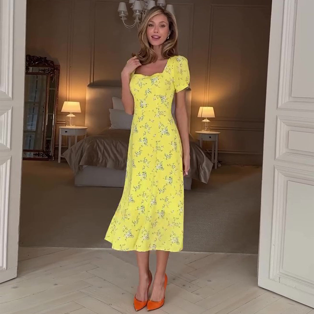Damen Sommerkleid mit floralen Mustern R&B