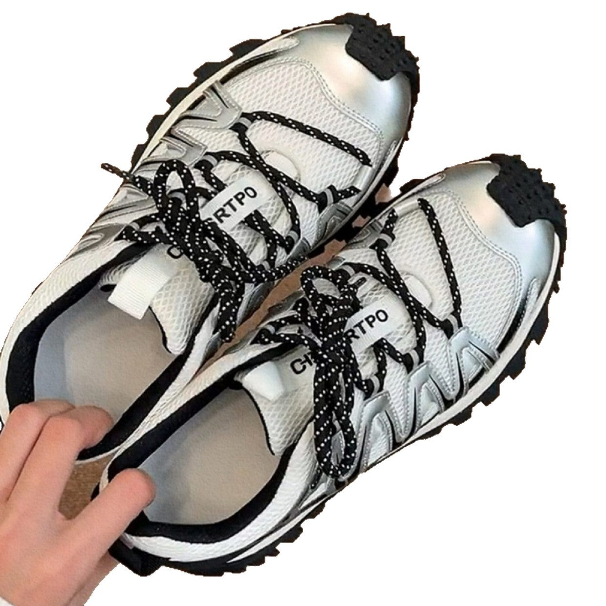 Damen sportliche Multifunktions-Sneaker mit rutschfester Sohle R&B