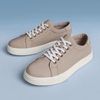 Damen Modische und bequeme Sneakers aus veganem Leder R&B