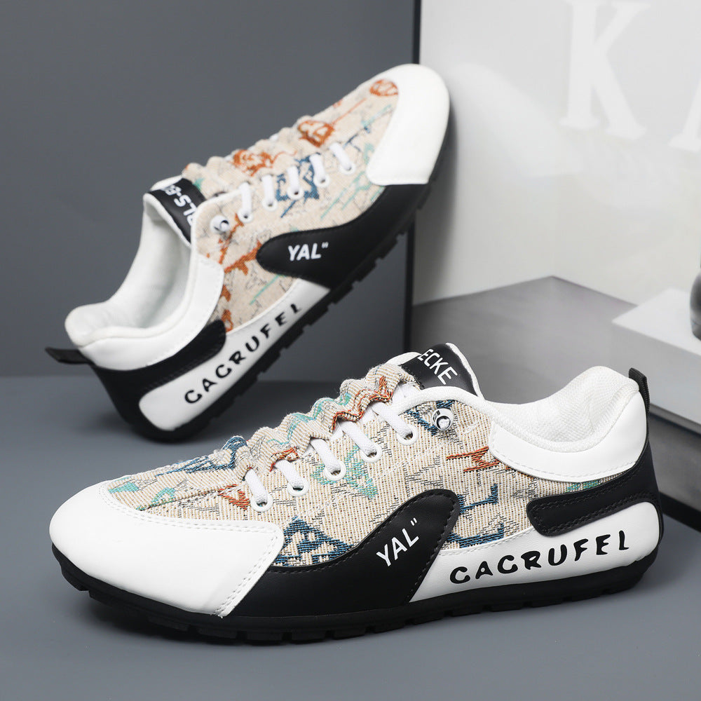 Damen Sportliche Sneakers mit kunstvollem Obermaterial und rutschfester Sohle R&B