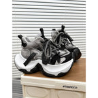 Damen Sportliche Chunky Sneakers mit hohem Komfort und rutschfester Sohle R&B