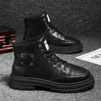 Herren modische und robuste Knöchelstiefel mit rutschfester Sohle R&B