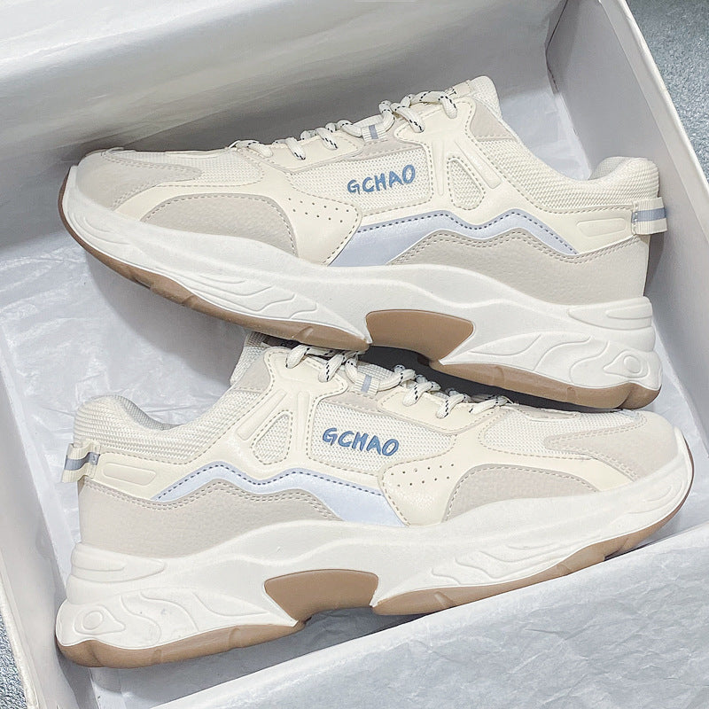 Damen Sportliche Sneakers mit atmungsaktiven Einsätzen und flexibler Sohle EB