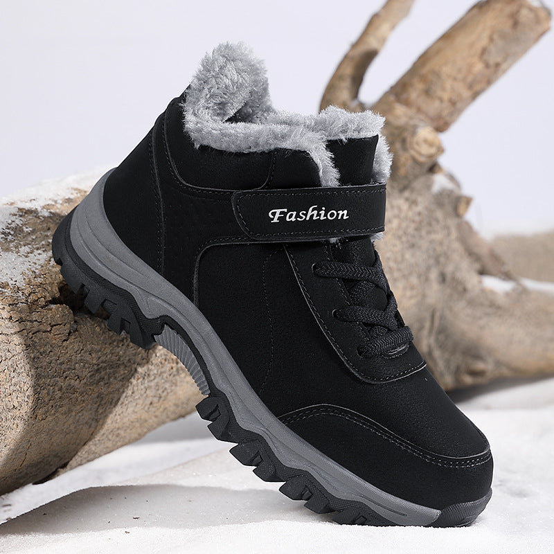 Damen Winterstiefel mit rutschfester Sohle und wärmendem Futter R&B