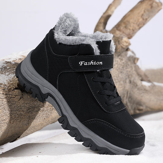Damen Winterstiefel mit rutschfester Sohle und wärmendem Futter R&B