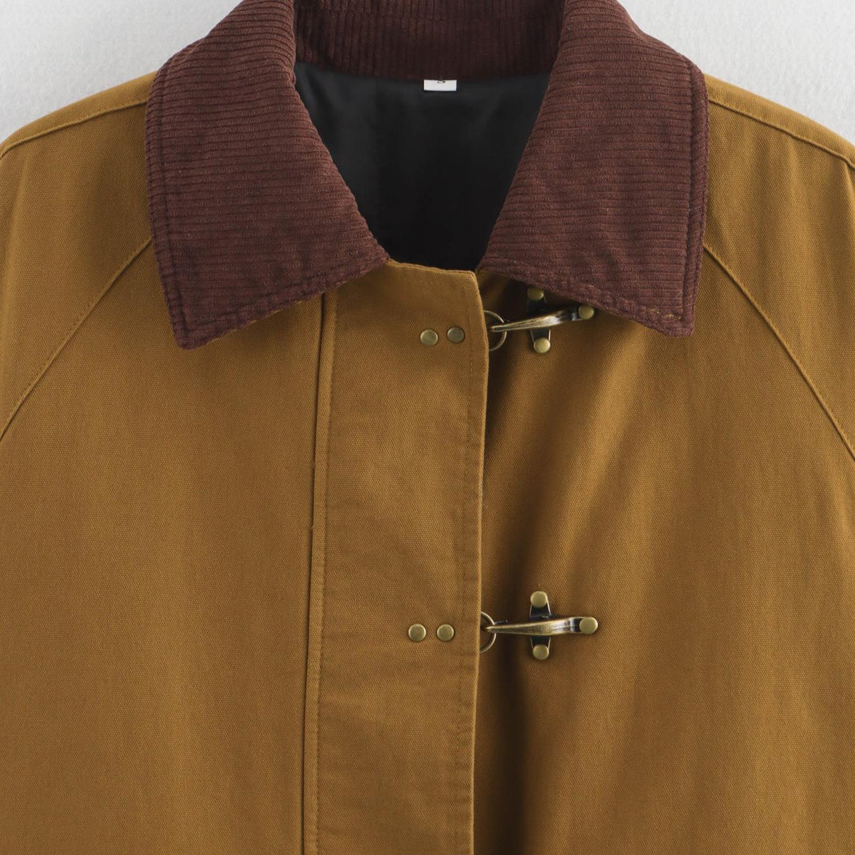 Damen Übergangsjacke mit praktischem Knopfverschluss und großen Taschen R&B