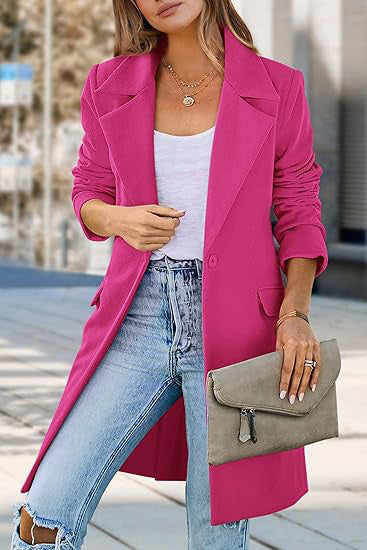 Damen eleganter Überwurf mit modernem Schnitt R&B