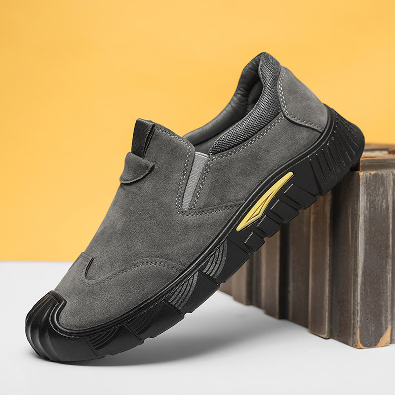 Herren elegante Slip-On Freizeitschuhe im sportlichen Design R&B