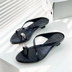Damen Exklusive und modische Sandalen mit verziertem Riemen R&B