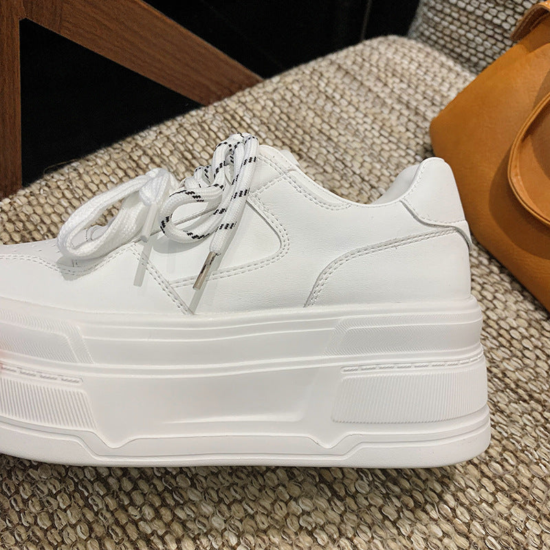 Damen Plattform-Sneaker mit modischem Design und atmungsaktiver Oberfläche R&B