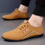 Herren Freizeit-Sneaker mit elastischem Schnürsystem und rutschfester Sohle