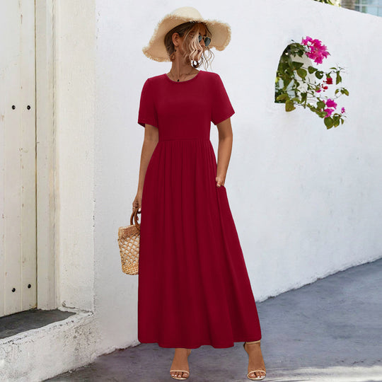 Damen Maxikleid mit hohem Tragekomfort und praktischen Taschen R&B