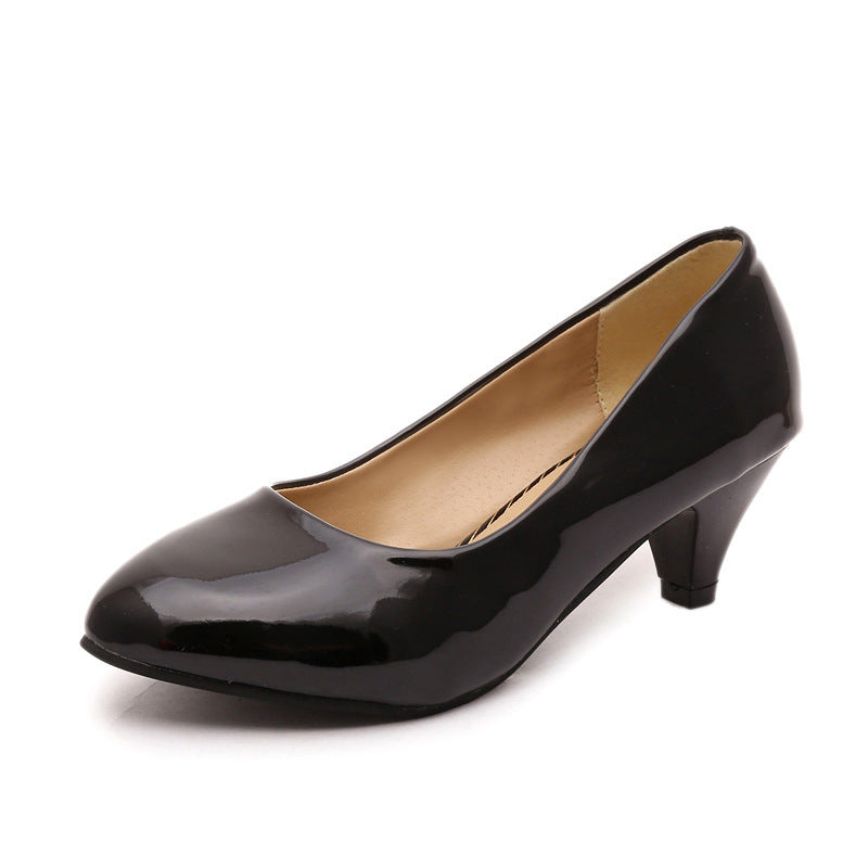 Damen klassische Pumps mit elegantem Absatz R&B