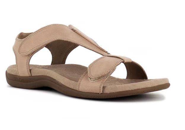 Damen Freizeit-Sandalen mit verstellbaren Riemen und ergonomischem Fußbett R&B