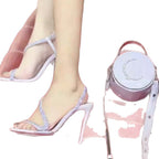 Damen elegante High Heel Sandalen mit funkelnder Strassverzierung R&B