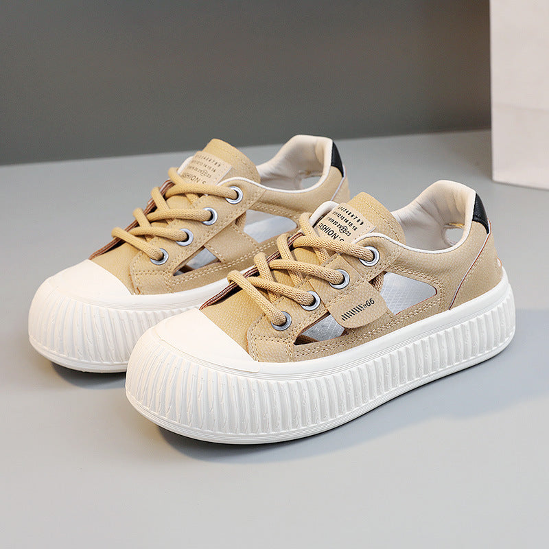 Damen Sportliche Sneaker mit atmungsaktiver Mesh-Oberfläche und flexiblem Design R&B