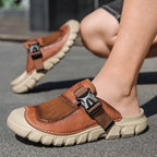 Damen Komfortable und luftige Clogs mit verstellbarem Riemen R&B