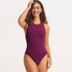 Damen Sportlicher Einteiler-Badeanzug R&B