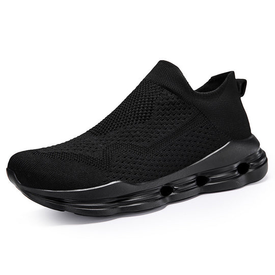Damen trendige Slip-On Sneakers mit innovativem Mesh-Obermaterial und dämpfender Sohle R&B