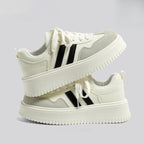 Damen Plattform Sneakers mit ergonomischer Dämpfung und trendigem Design R&B