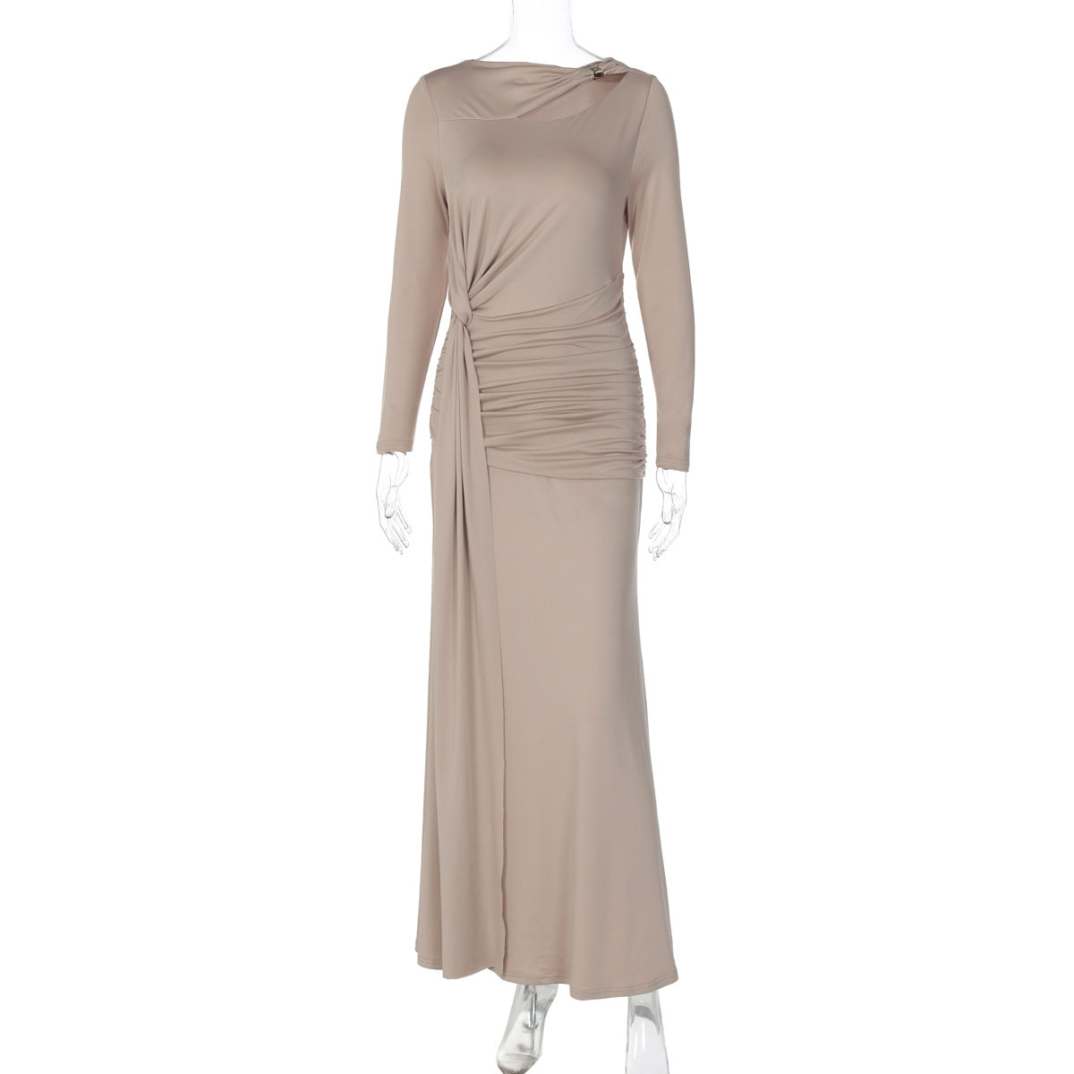 Damen elegantes, hüftbetontes Abendkleid R&B