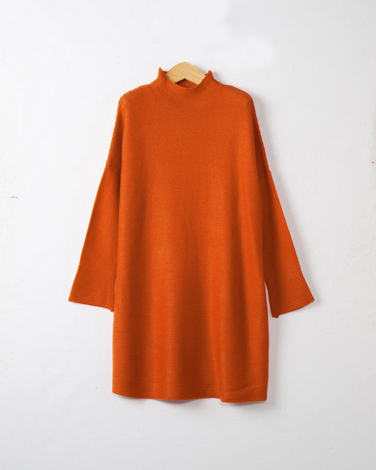Damen Großer Rollkragenpullover aus weichem Strick R&B
