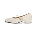 Damen Ballerinas mit elegantem Schnallenverschluss und bequemer Innensohle