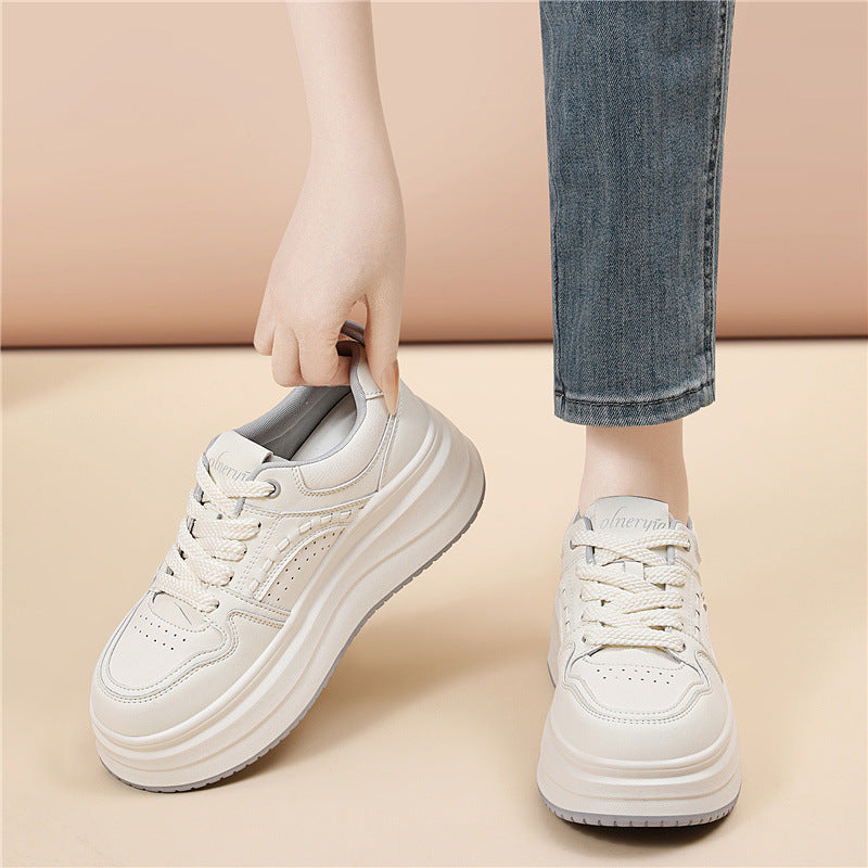 Damen Plateau-Sneaker mit dämpfender Sohle und atmungsaktivem Obermaterial R&B