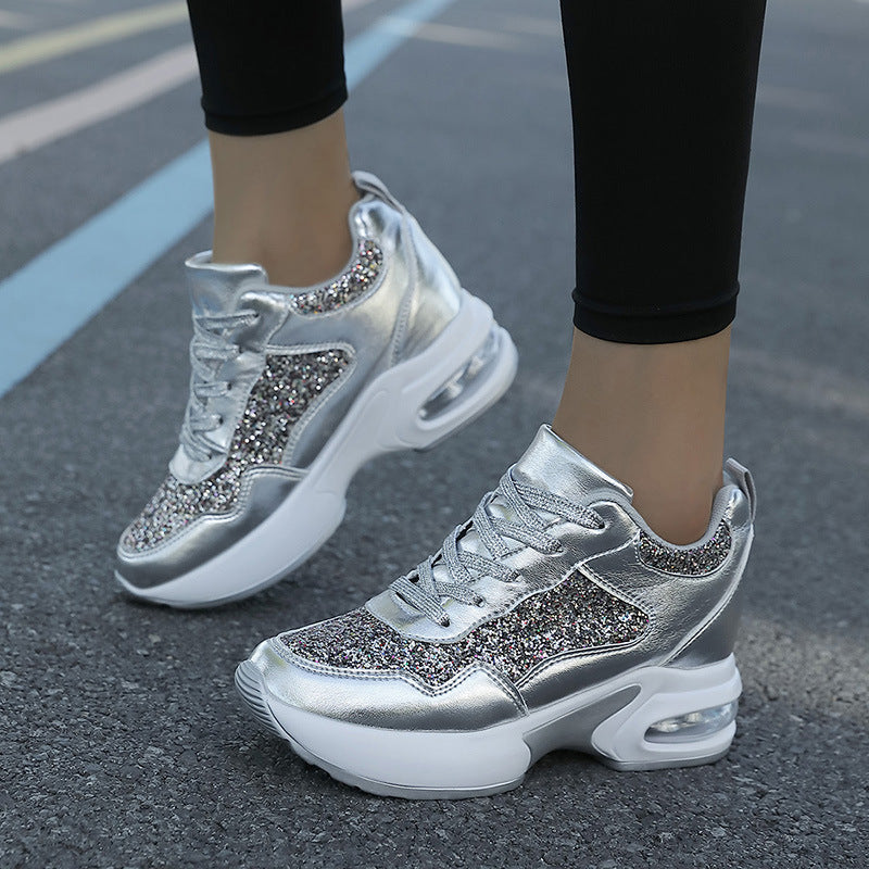 Damen Glamouröse Modische Sneakers