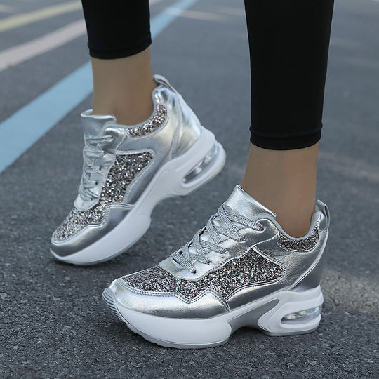 Damen Glamouröse Modische Sneakers R&B