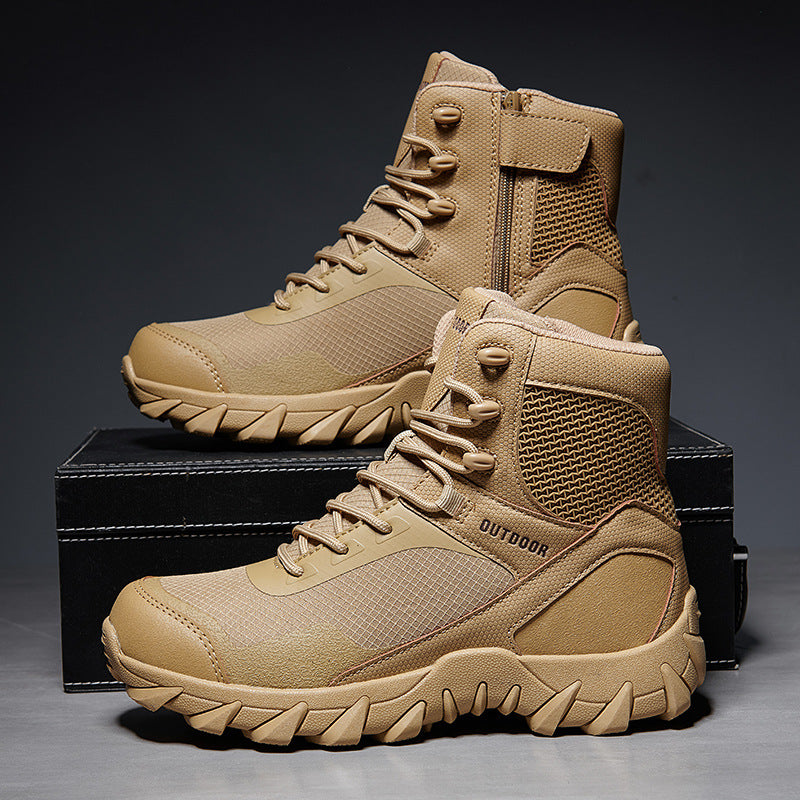 Herren Atmungsaktive High-Top Sportstiefel R&B