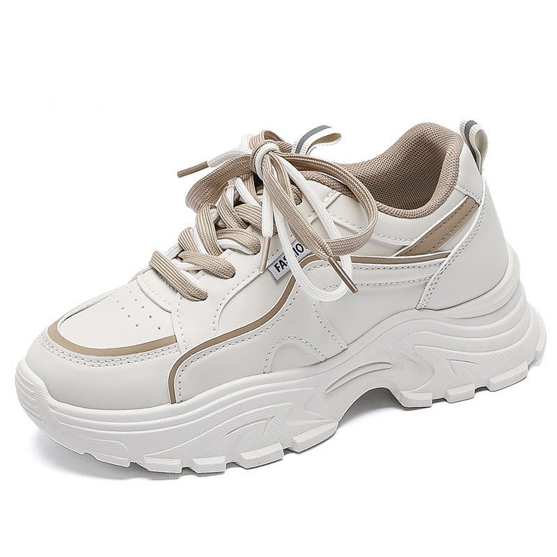 Damen Sportliche Chunky Sneakers mit atmungsaktiver Mesh-Oberfläche und starker Dämpfung R&B