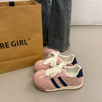 Damen Bequeme Sneakers mit modischen Akzenten und atmungsaktivem Obermaterial