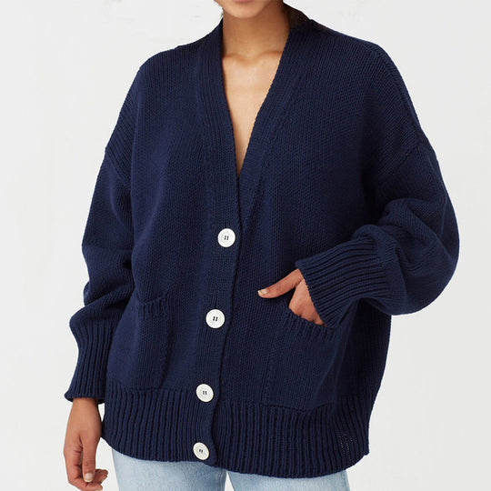 Damen Grobstrickcardigan R&B