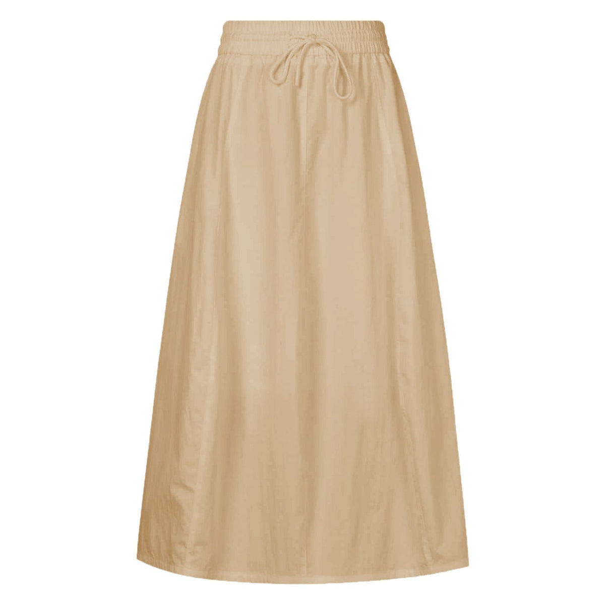 Damen maxilanger Rock mit elastischem Taillenbund und leichtem Material R&B