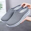 Damen slip-on Freizeitschuhe mit atmungsaktivem Strick-Obermaterial R&B