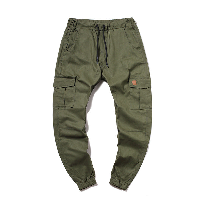Herren Cargo-Hose mit elastischem Bund und praktischen Taschen
