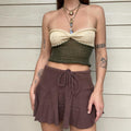 Damen Cropped Top