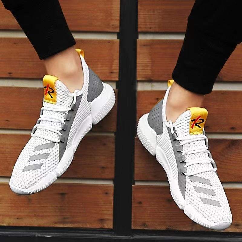 Damen atmungsaktive Sportschuhe mit flexibler Laufsohle und innovativem Schnürsystem R&B