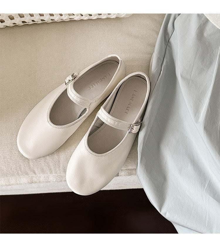 Damen Ballerinas mit verstellbarem Riemchen und komfortabler Innensohle R&B