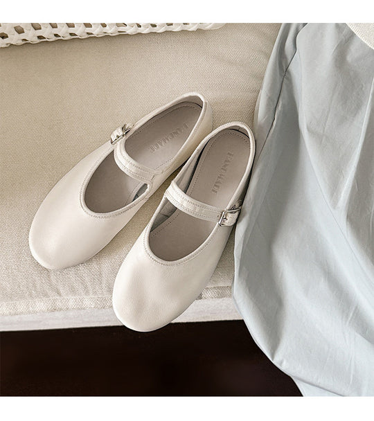Damen Ballerinas mit verstellbarem Riemchen und komfortabler Innensohle R&B