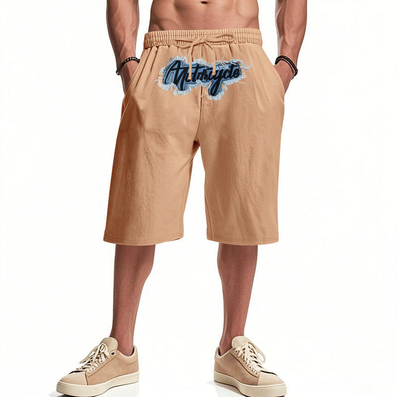 Herren lässige Komfort-Shorts mit verstellbarem Kordelzug und praktischen Seitentaschen R&B