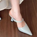 Damen Slingback-Pumps mit elegantem transparentem Riemendesign R&B