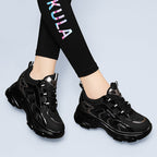 Damen Sportliche Sneakers mit atmungsaktiver Struktur und stoßdämpfender Sohle R&B