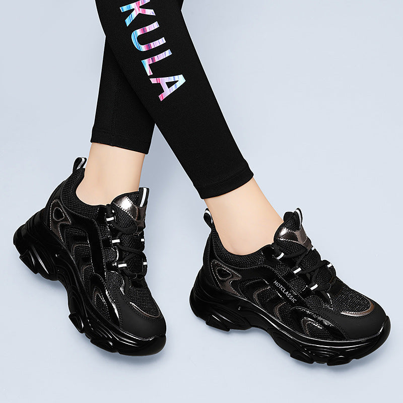 Damen Sportliche Sneakers mit atmungsaktiver Struktur und stoßdämpfender Sohle R&B