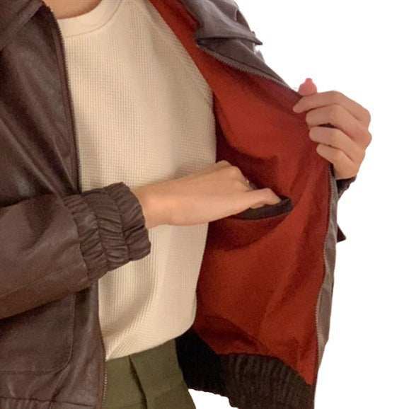 Damen Praktische und modische Kurzjacke R&B